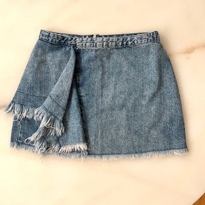 Zara Denim Mini Skirt